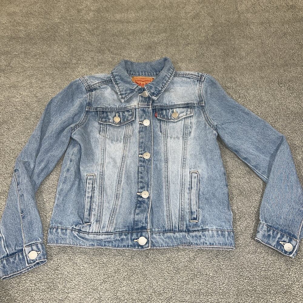 Levi's Trucker Denim Jean Jacket Kids/Girls Size M